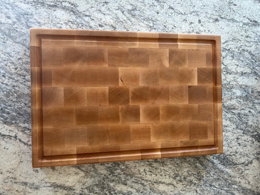 Maple End Grain Cutting Board